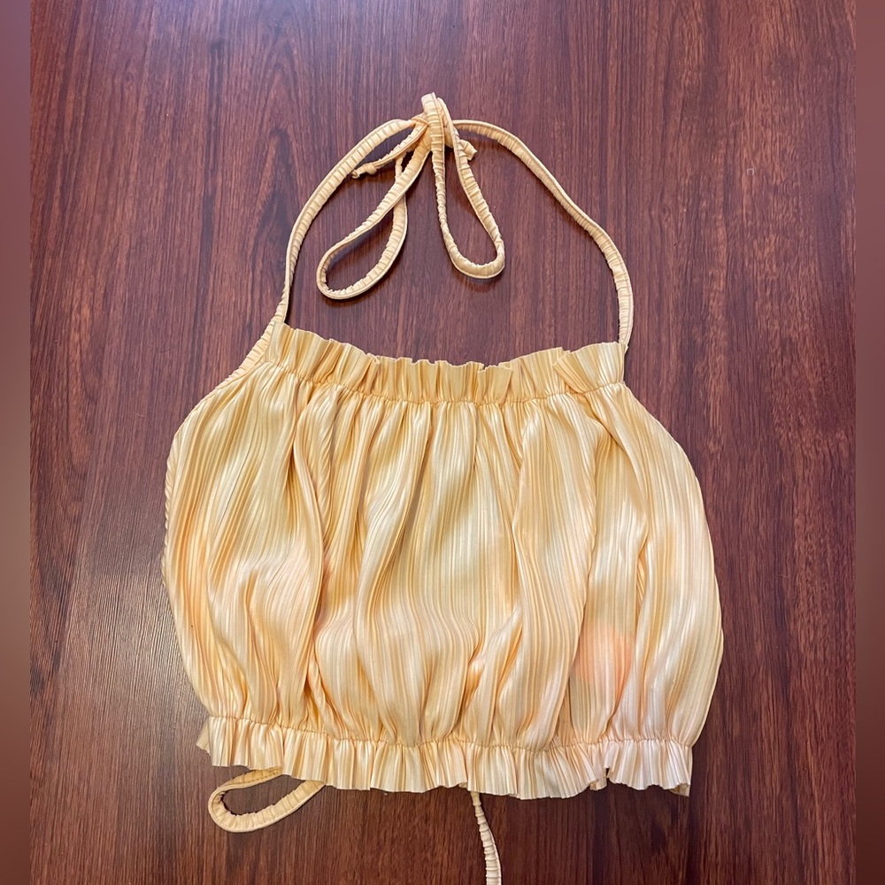 Boohoo halter top